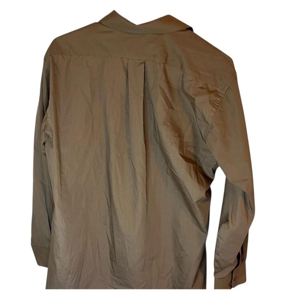 Van Heusen Lot 3 Men’s Dress Shirts Neck 16 16.5 Wrinkle Free Fitted Pincord - Picture 9 of 13